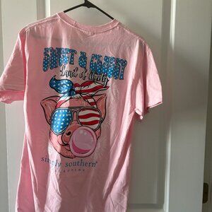 Simply Southern Sweet & Classy Land of Liberty T-Shirt